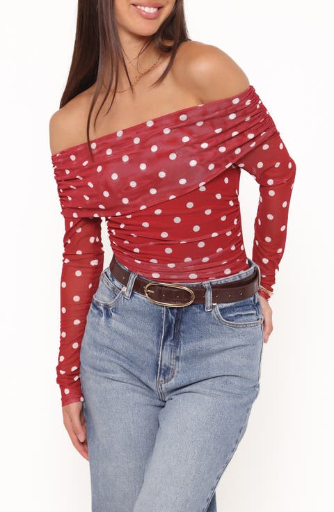 Caelira Off the Shoulder Top