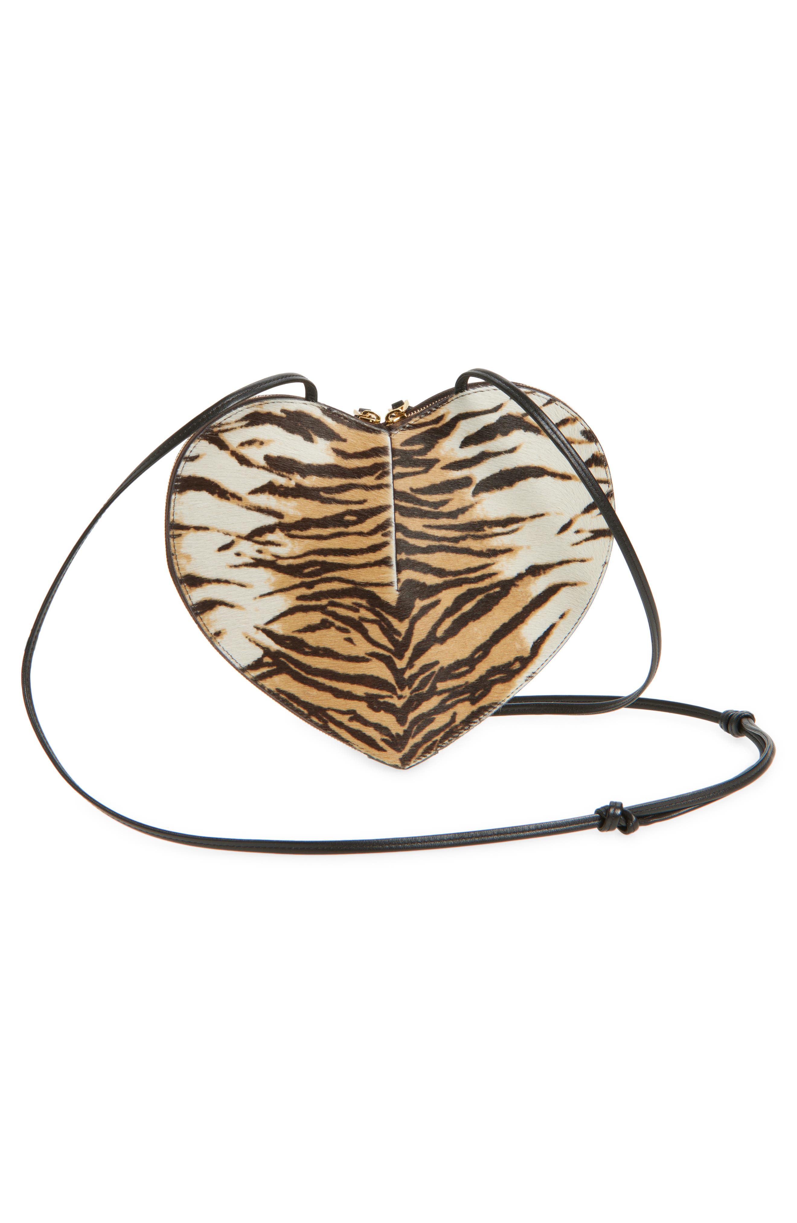 Alaïa Small Le Teckel Leather East/West Shoulder Bag, Alternate, color, 