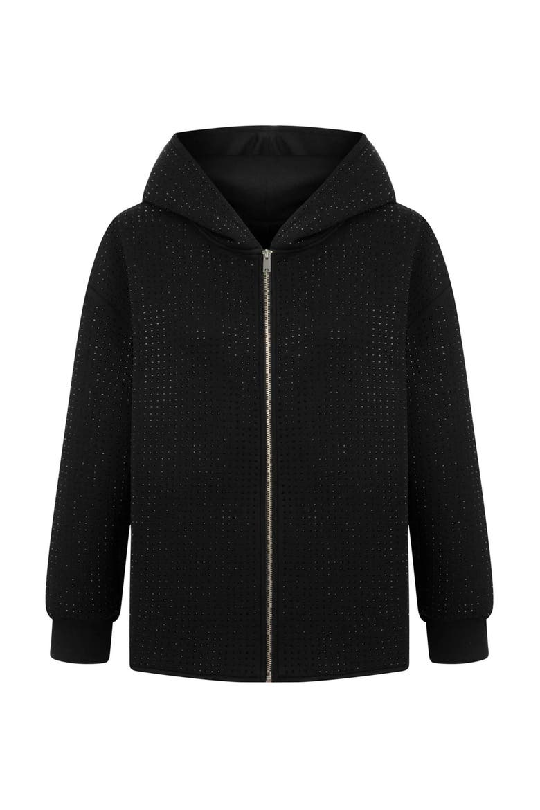 Hooded Sweatshirt, Alternate, color, Black