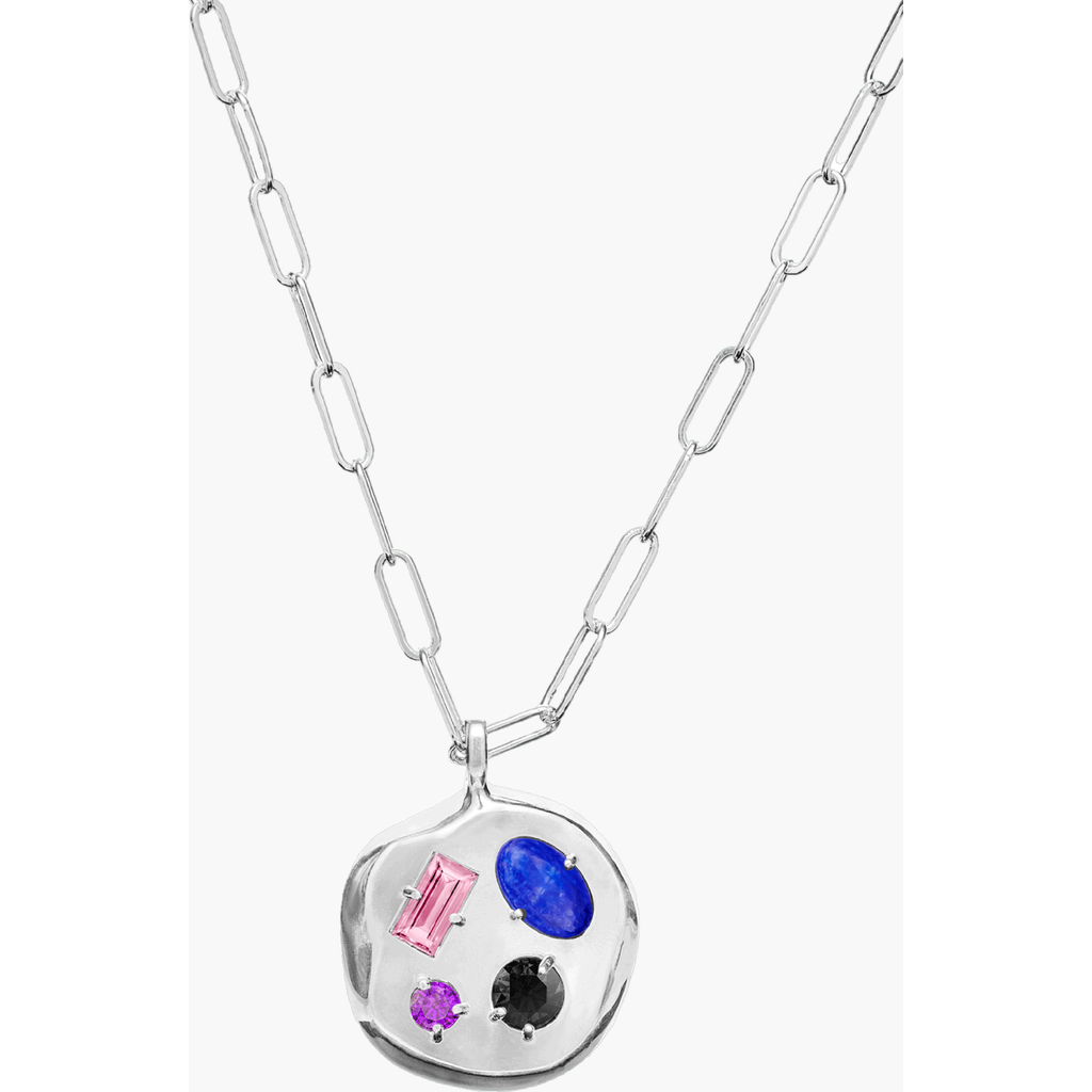 Birthdate Co. The October Birthdate Silver Pendant In October 26th - Silver