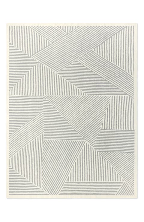 Linea Mixed Stripe CozyChic® Throw Blanket