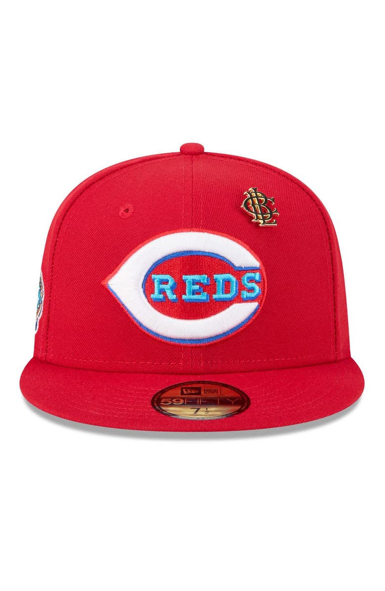 New Era Men's New Era  Red Cincinnati Reds 2025 Big League Chew 59FIFTY Fitted Hat, Alternate, color, Red