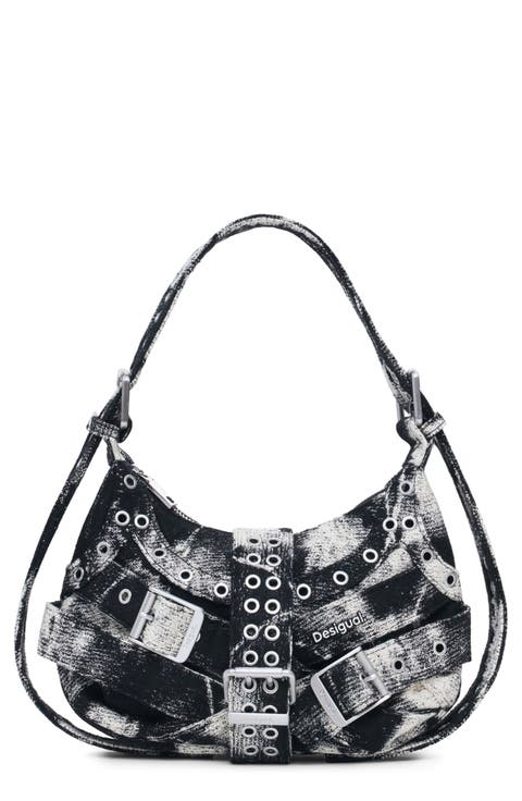 Logo Belt Detail Shoulder Bag