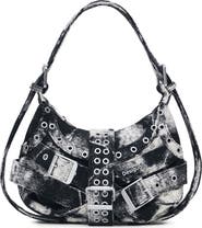 Desigual Logo Belt Detail Shoulder Bag