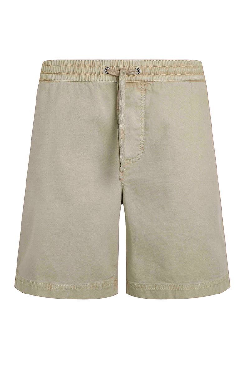 Weston Relaxed Canvas Shorts, Alternate, color, Flint Stone