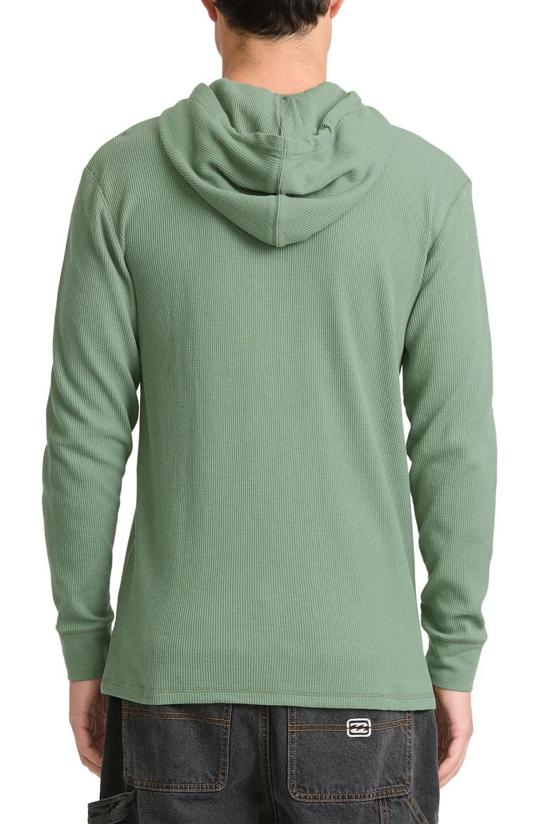 Foundation Thermal Hoodie, Alternate, color, HEDGE GREEN