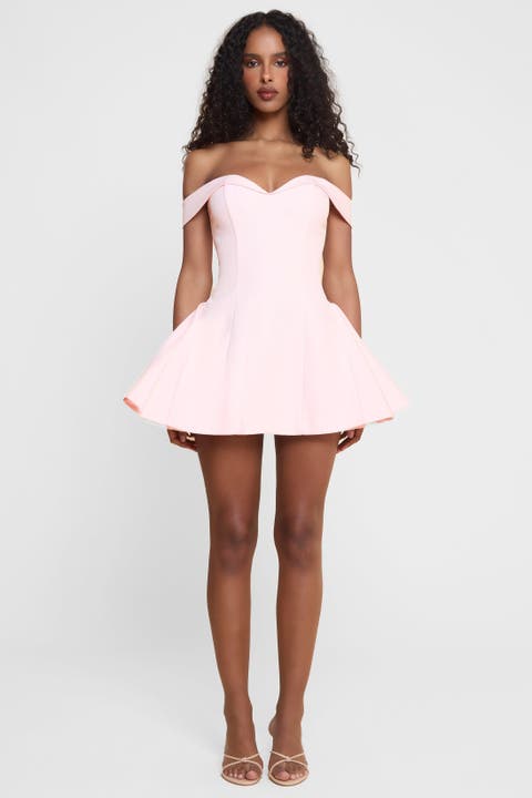 Raquel Babydoll Corset Mini Dress