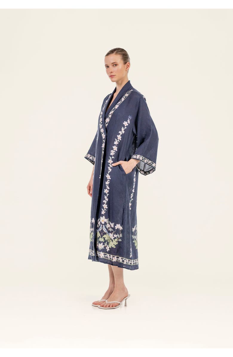 Agua by Agua Bendita Quimera Anhelo Kaftan, Alternate, color, Multicolor