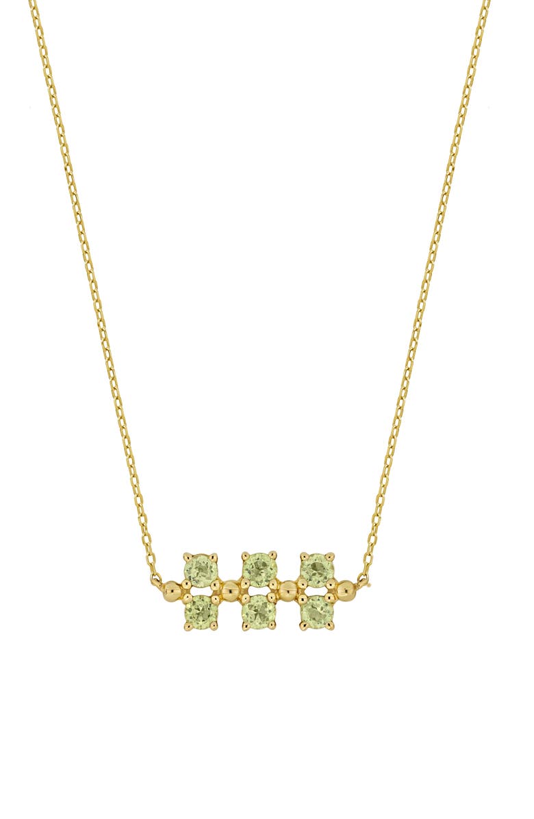 Bony Levy Three-Row Semiprecious Stone Pendant, Main, color, 