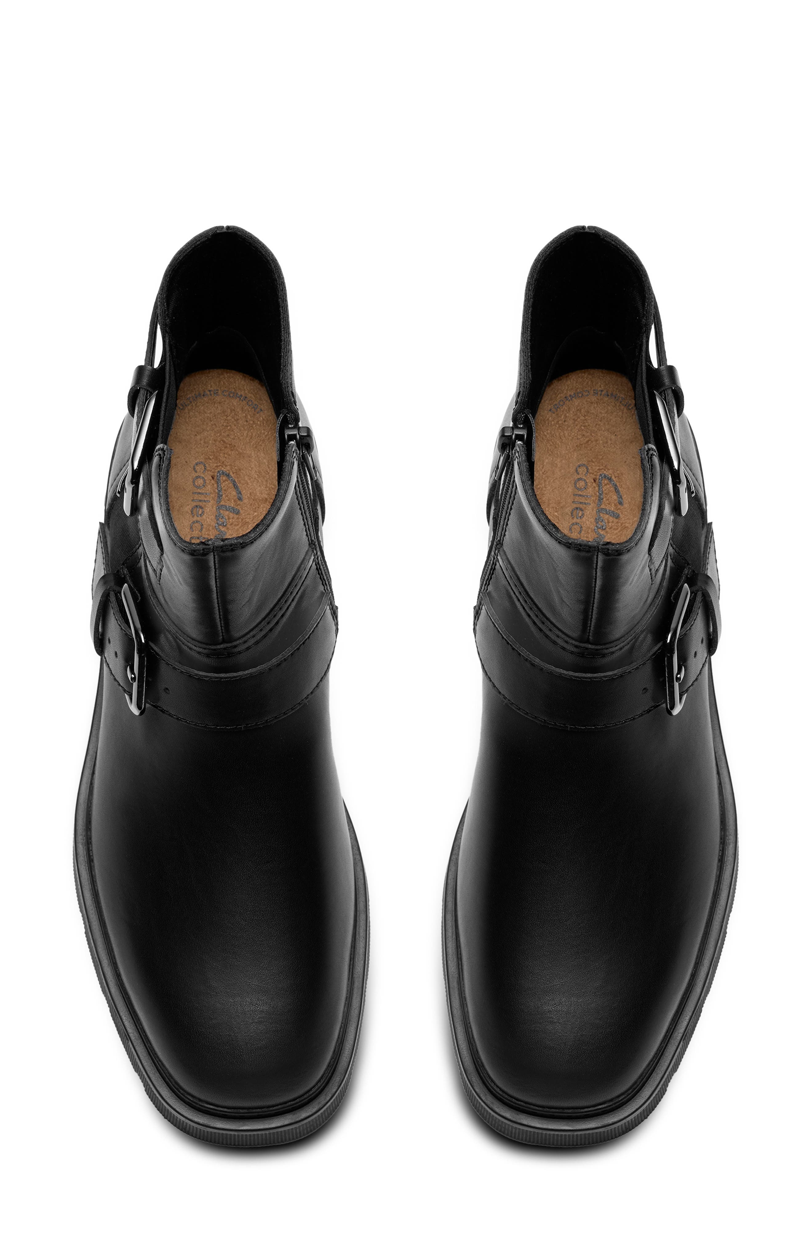 Clarks<sup>®</sup> Lauryl Bay Boot, Alternate, color, Black Leather