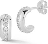 GLAZE JEWELRY Small Cubic Zirconia Hoop Earrings