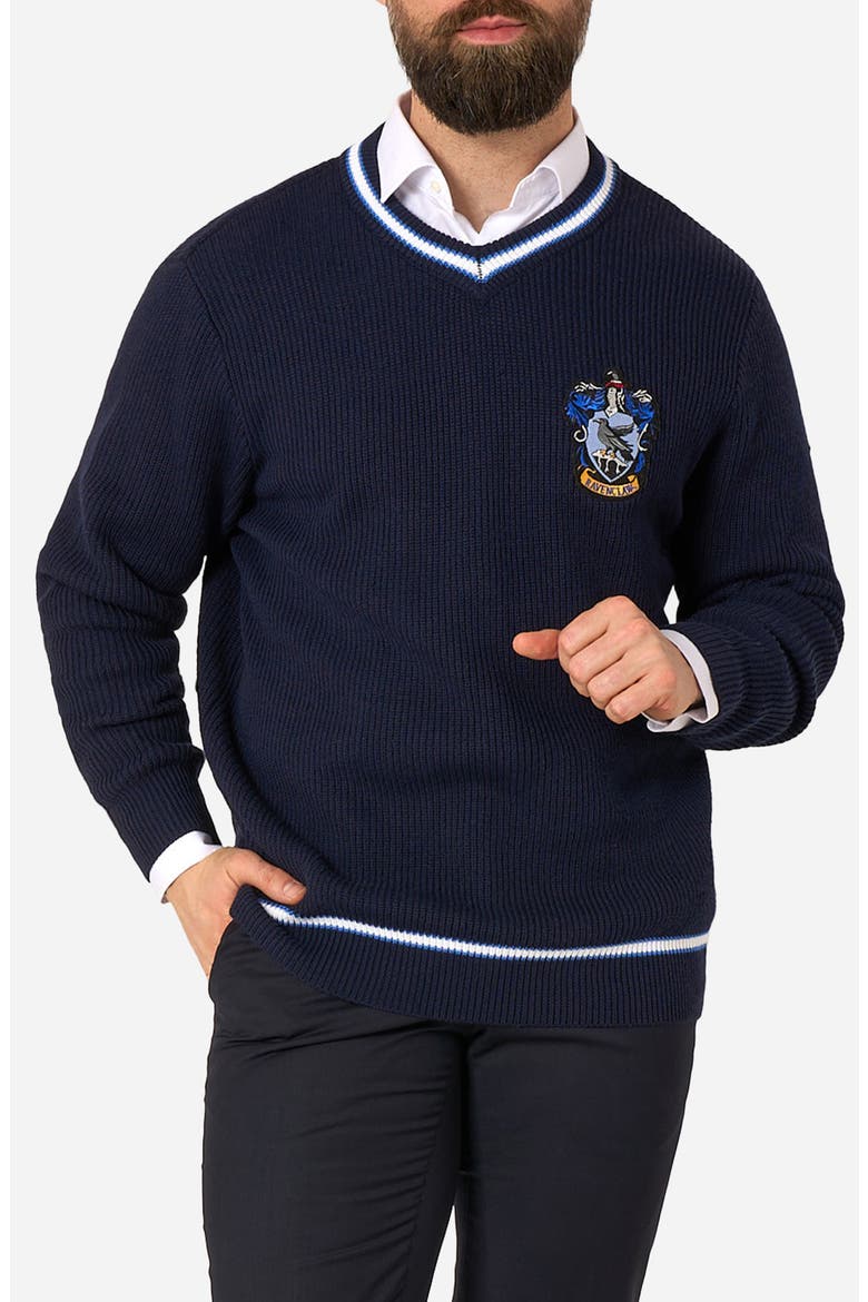 Harry Potter Ravenclaw Sweater, Main, color, BLUE