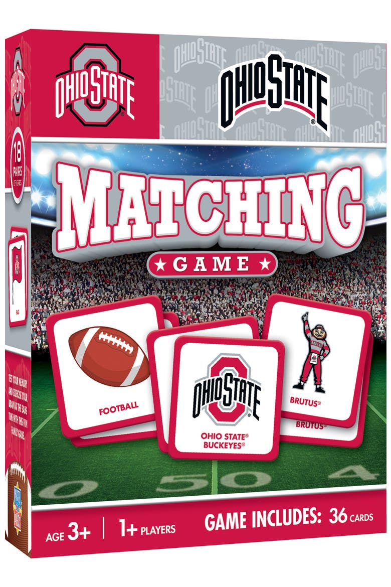 Ohio State Buckeyes Matching Game, Main, color, Multicolor