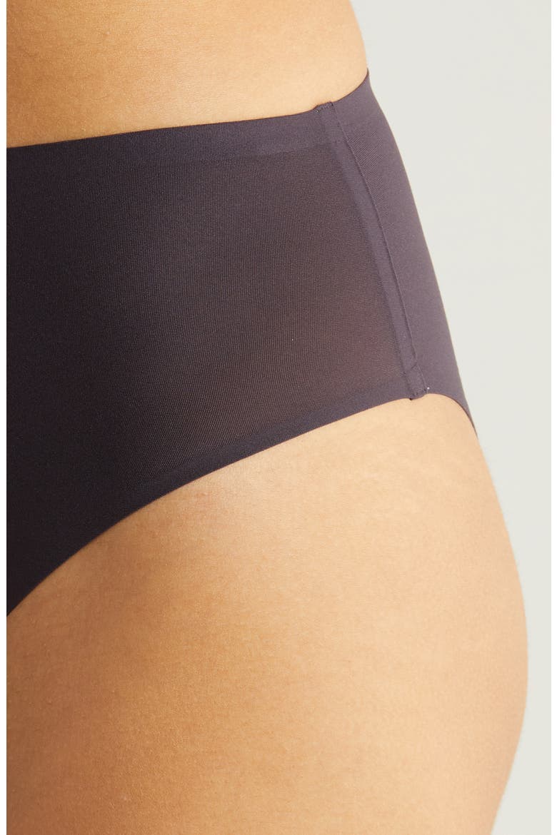 Soft Stretch High Cut Briefs, Alternate, color, INK
