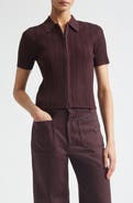 Victoria Beckham Rib Polo