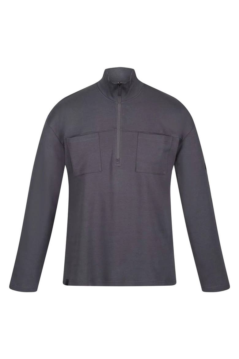 Ferdo Fleece Top, Main, color, Dark Grey