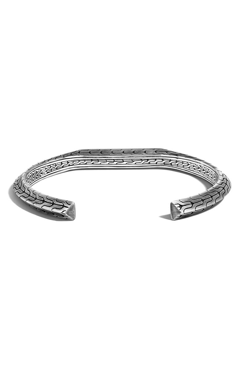 John Hardy Men's Tiga 7mm Sterling Silver Cuff Bracelet, Alternate, color, 