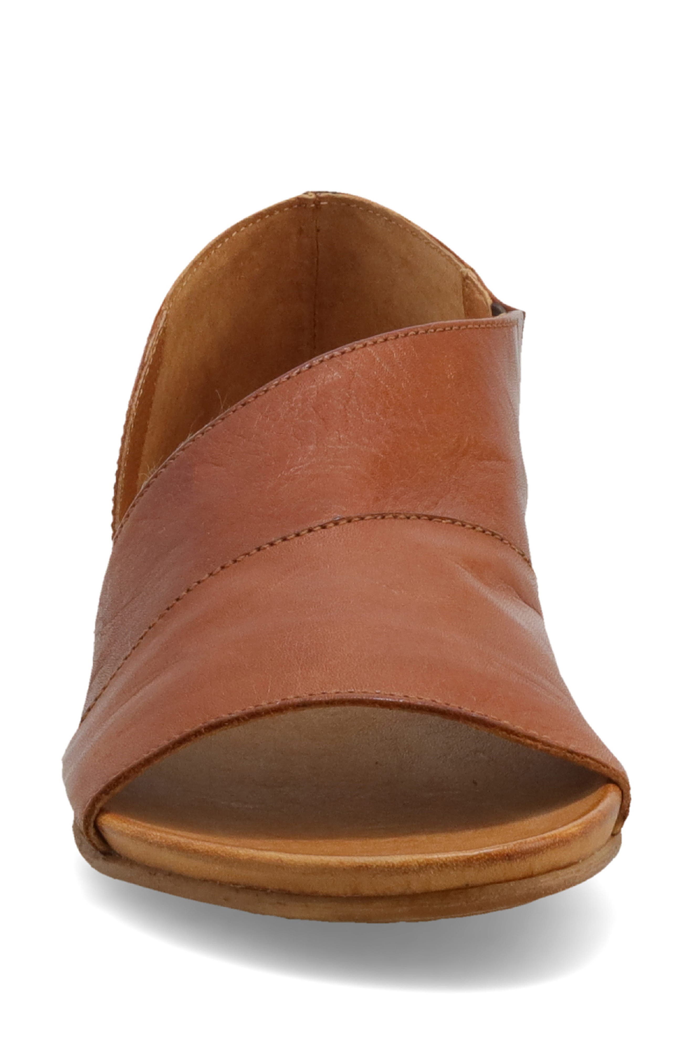 Allegra Sandal, Alternate, color, BRANDY LEATHER