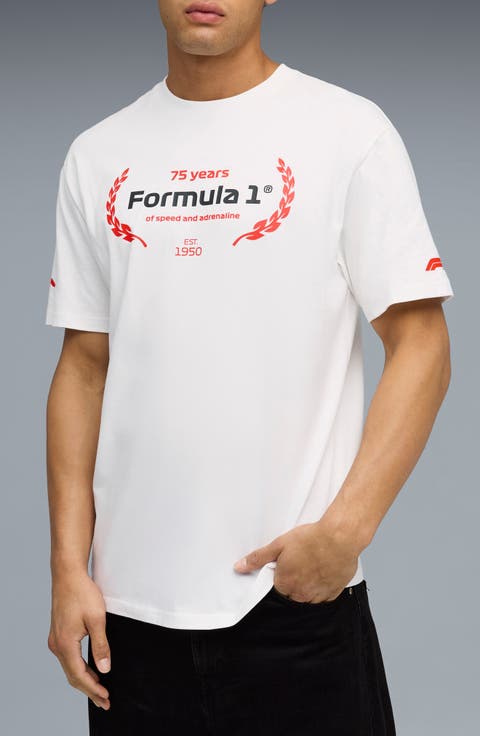 F1 Essentials Cotton Graphic T-Shirt