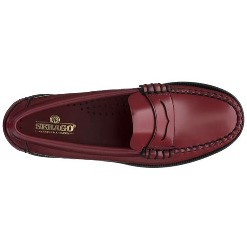 Sebago Classic Dan Pigment Loafer In Red
