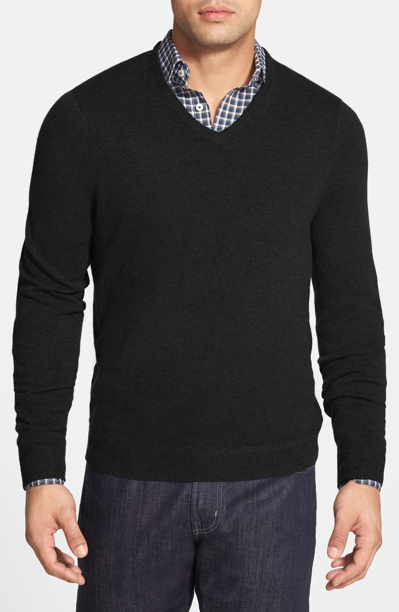John W. Nordstrom<sup>®</sup> John W. Nordstrom Cashmere V-Neck Sweater, Main, color, 