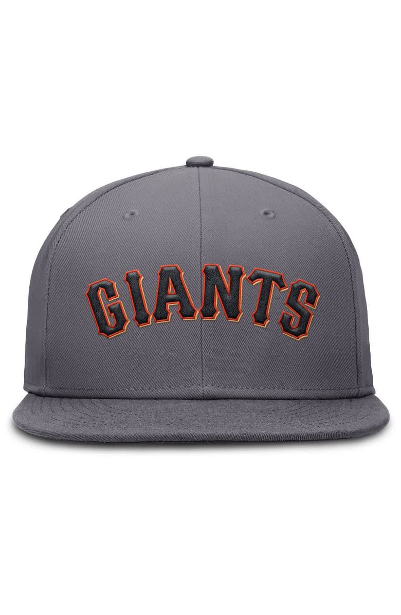 Nike Men's Nike Gray San Francisco Giants Performance True Fitted Hat, Alternate, color, Gray