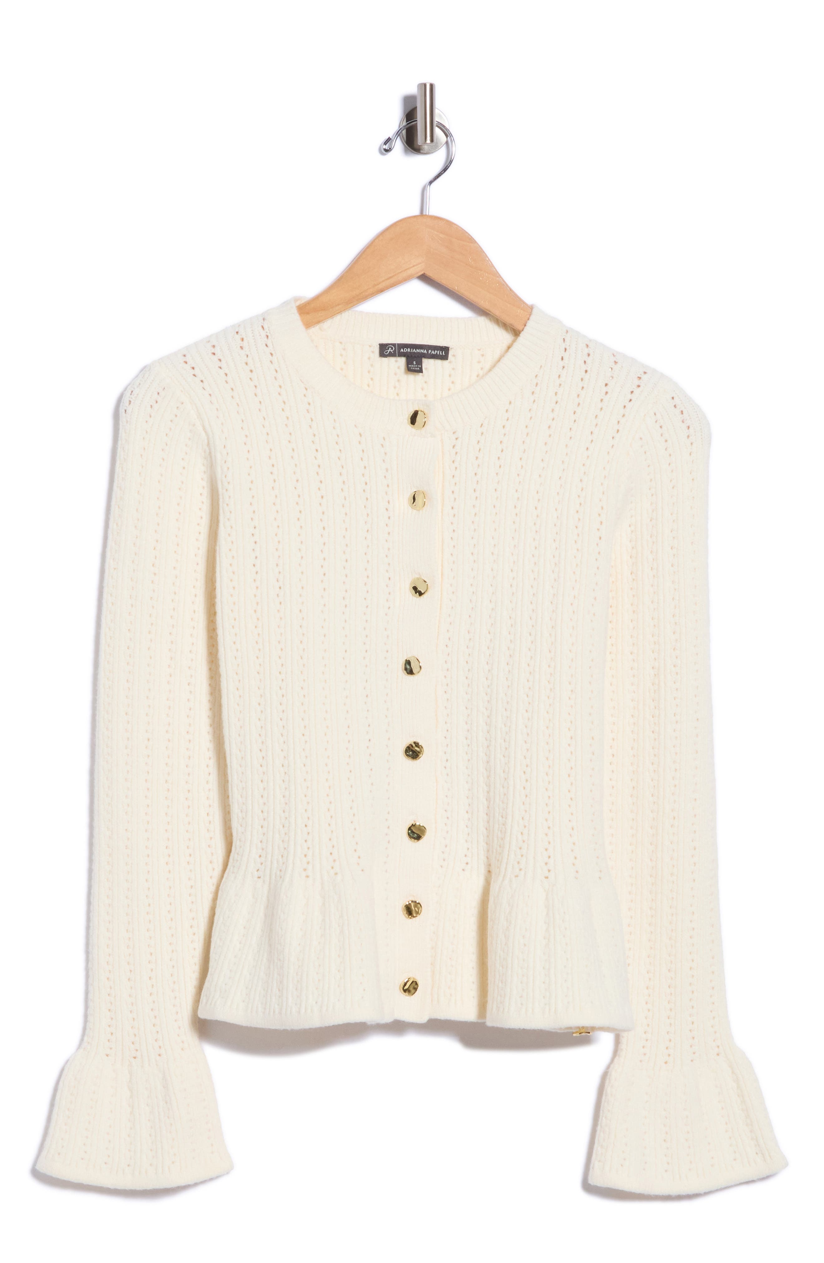 Peplum Cardigan