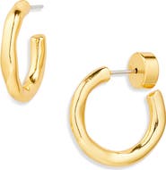 Nordstrom Demi Fine Molten Hoop Earrings