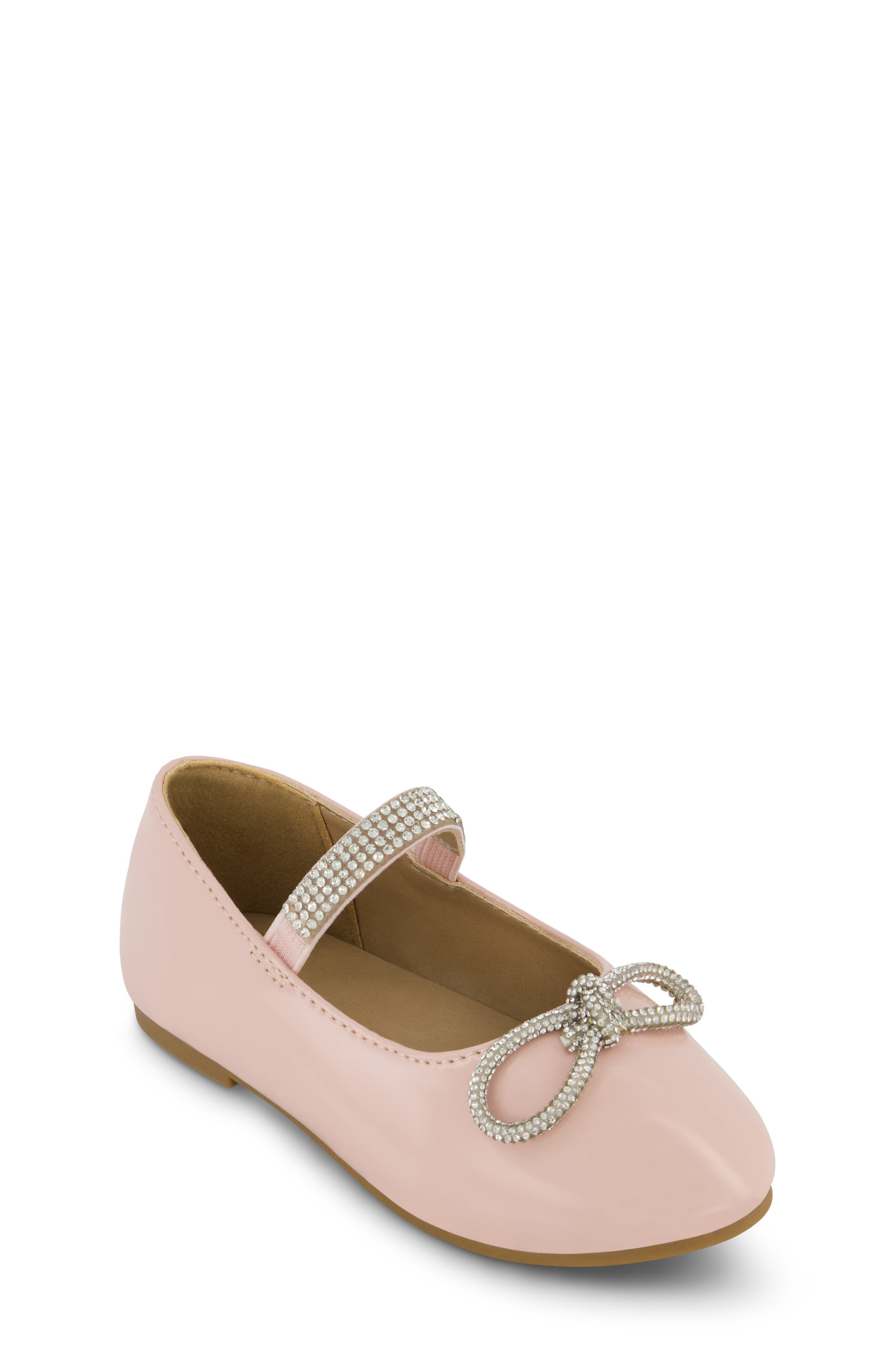 Marc Fisher Kids' Tina Helen Mary Jane Skimmer Flat, Main, color, Blush