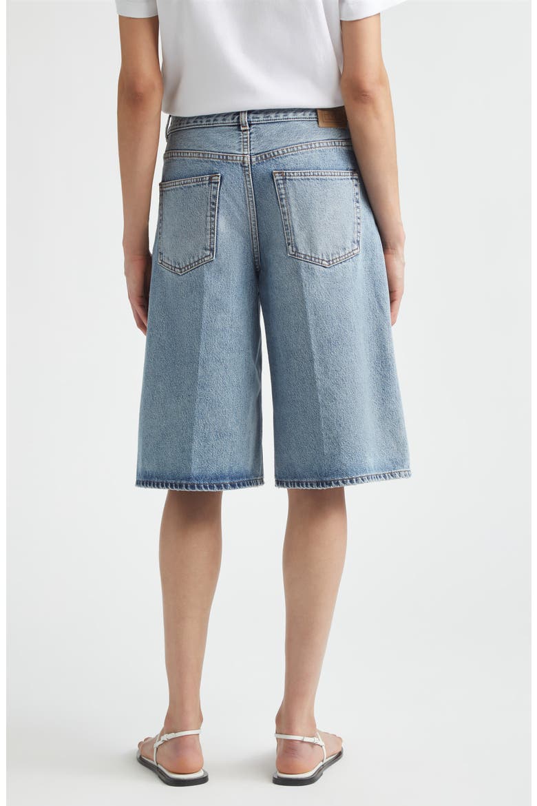 Organic Cotton Denim Bermuda Shorts, Alternate, color, TRUE VINTAGE