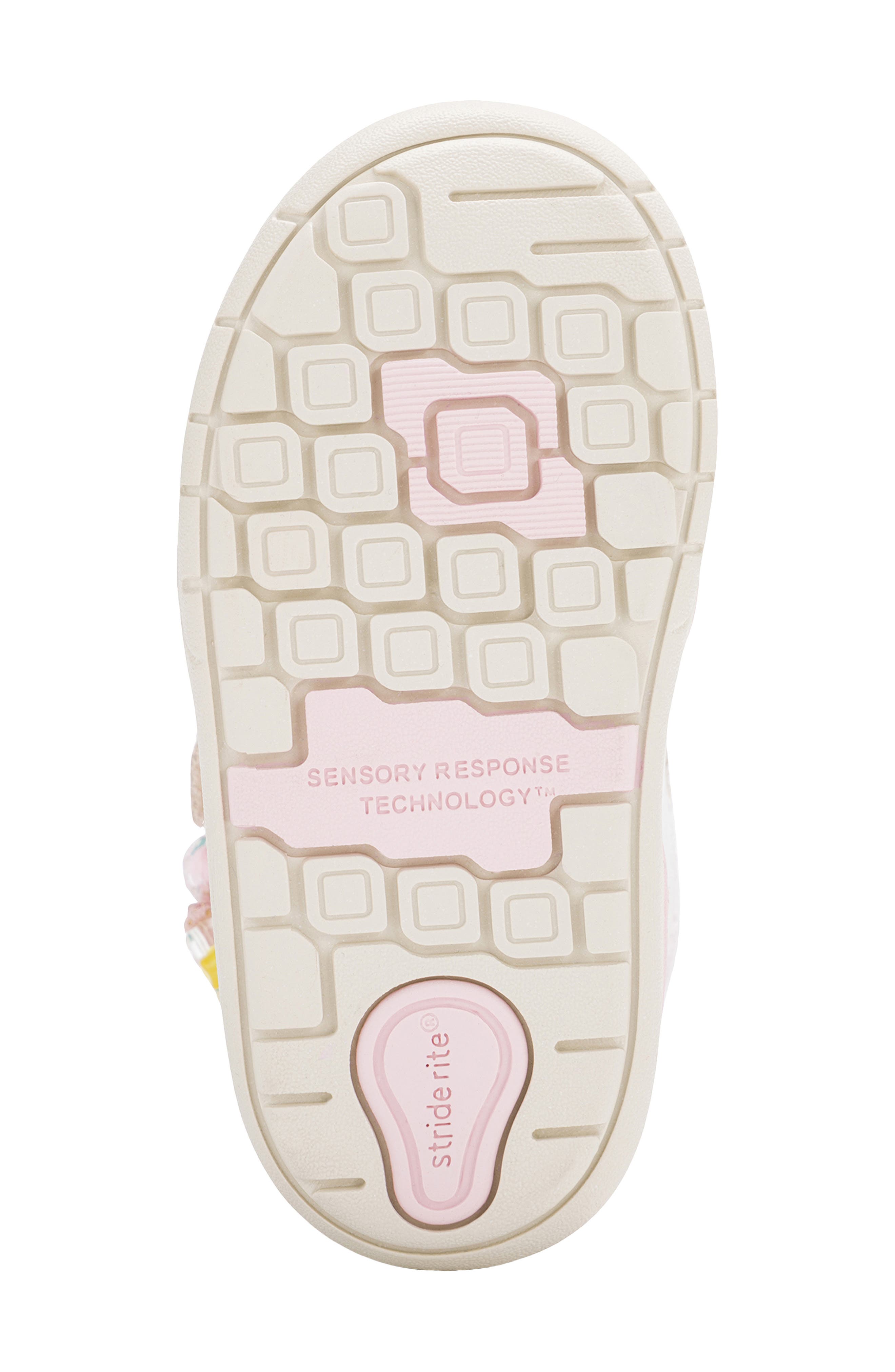 Kids' London Mid Sneaker, Alternate, color, WHITE/ PINK