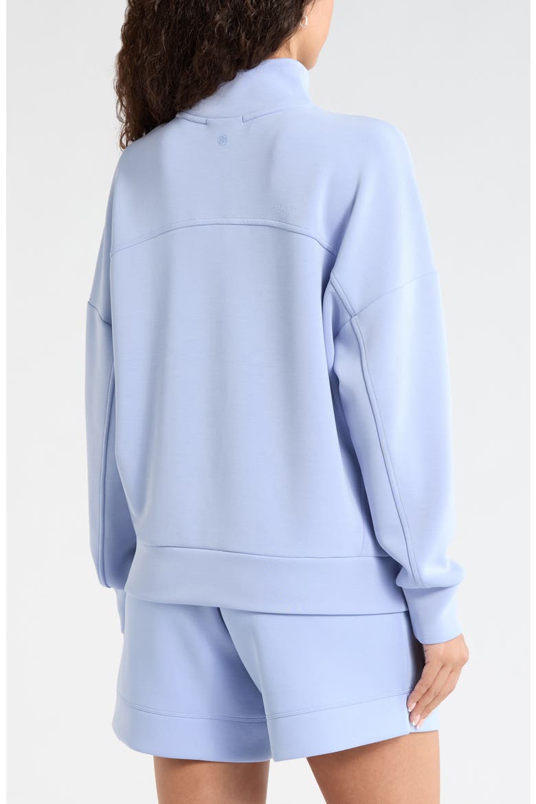 Soft Luxe Half Zip Pullover, Alternate, color, BLUE STORK
