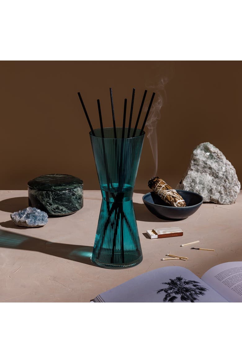 Aiz Reed Diffuser In Santal & Spice, Alternate, color, Teal