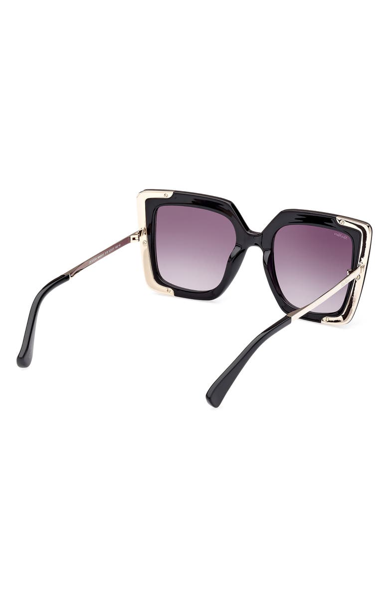 Max Mara Square Sunglasses, Alternate, color, 