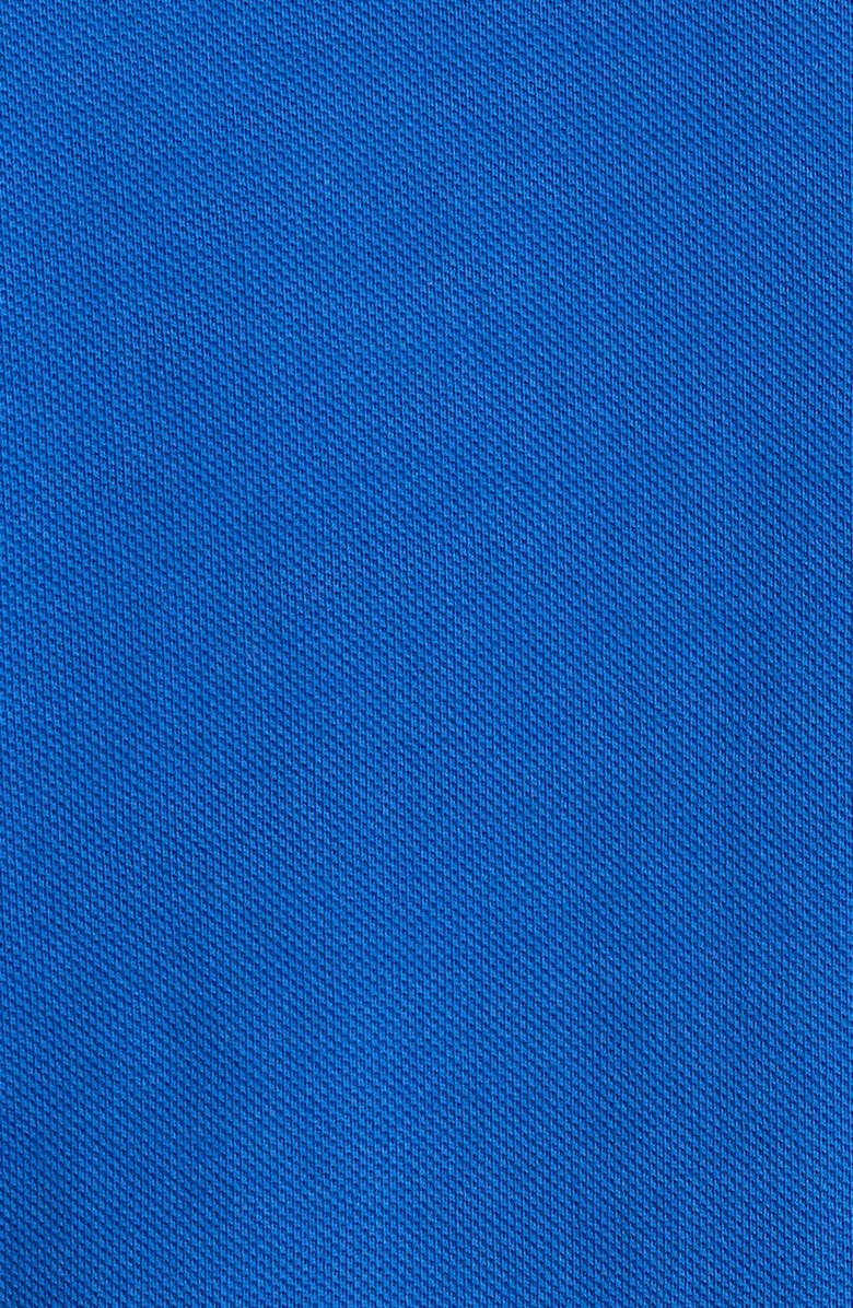 Moncler Tipped Piqué Polo, Alternate, color, Navy