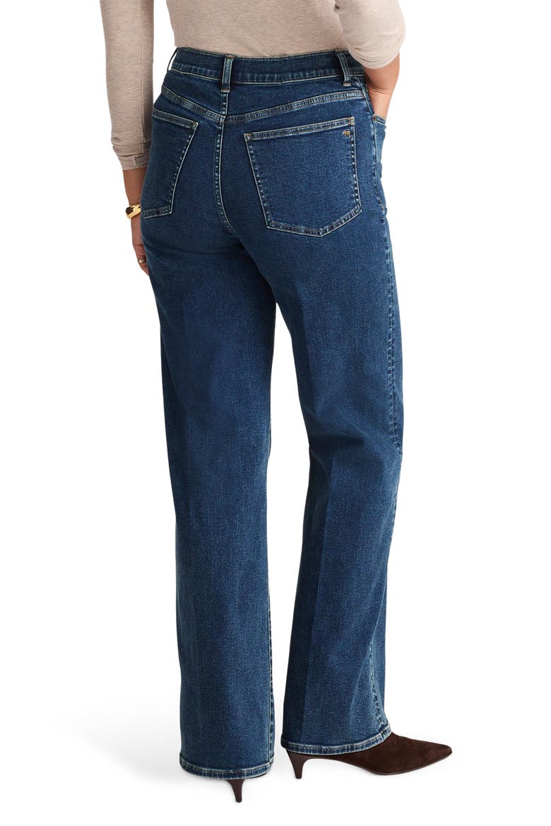 The High Waist Wide Leg Jeans, Alternate, color, PATTSON WASH