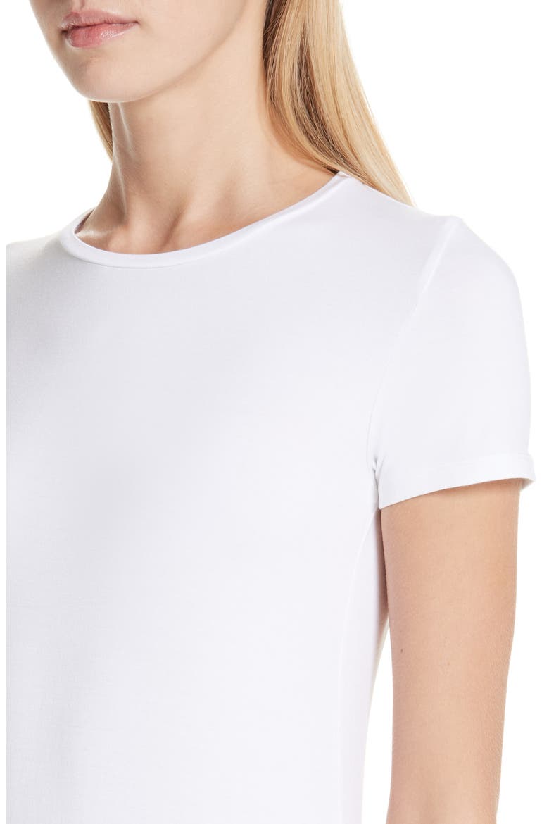 Majestic Knit Tee, Alternate, color, BLANCA