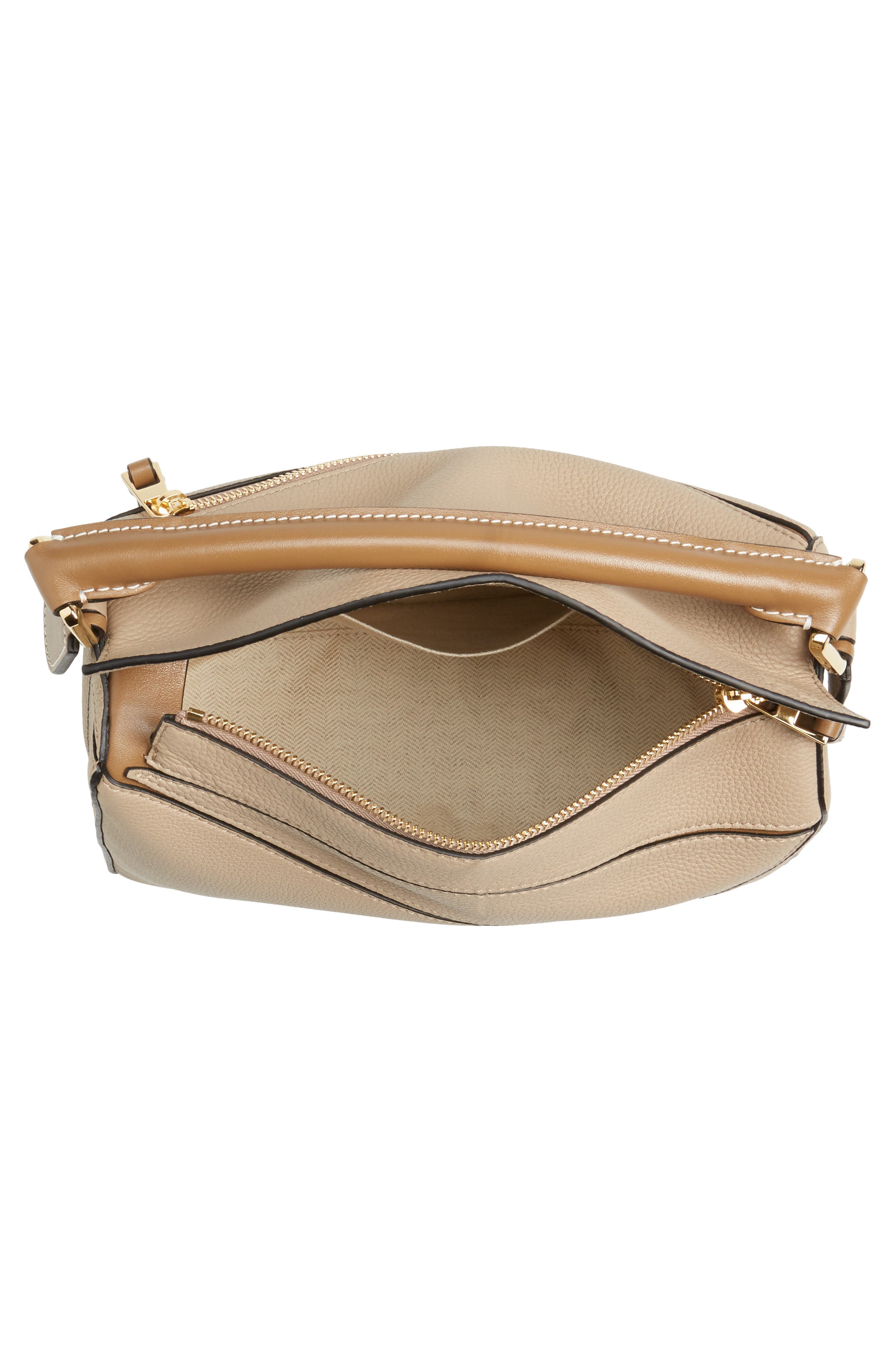 Loewe Small Puzzle Leather Bag, Alternate, color, 