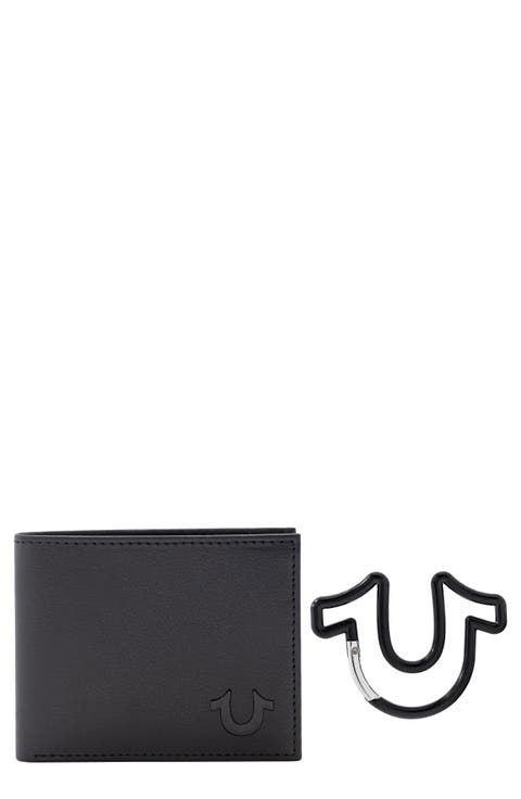 Bifold Wallet & Horseshoe Carabiner Gift Set