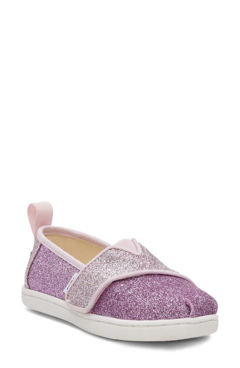 Kids' Glitter Alpargata Slip-On (Baby, Walker & Toddler)