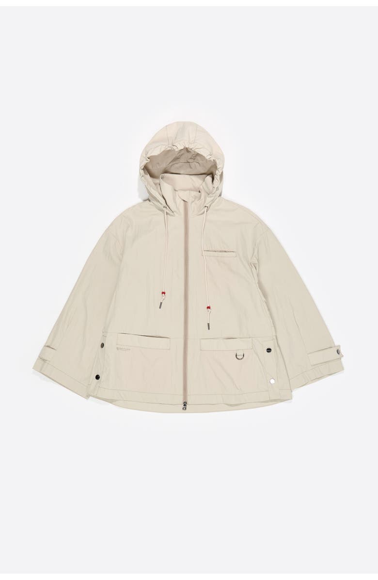 Bimba y Lola Fluid A-Line Trench, Alternate, color, Stone