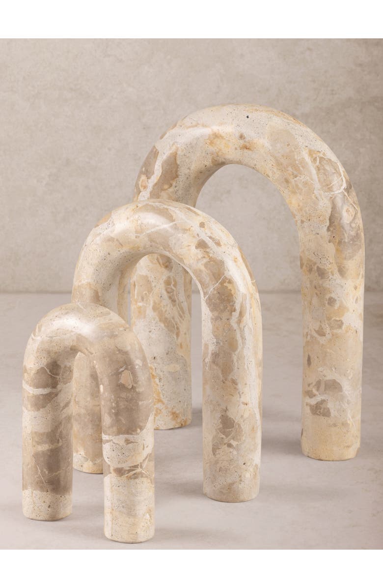 GAURI KOHLI Jubilant Decorative Objects, Set of 3, Main, color, Brown