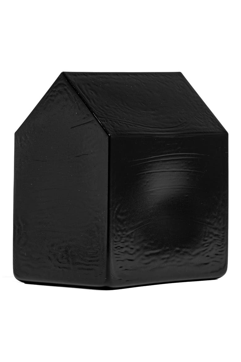 Glass House Sculpture, Alternate, color, BLACK