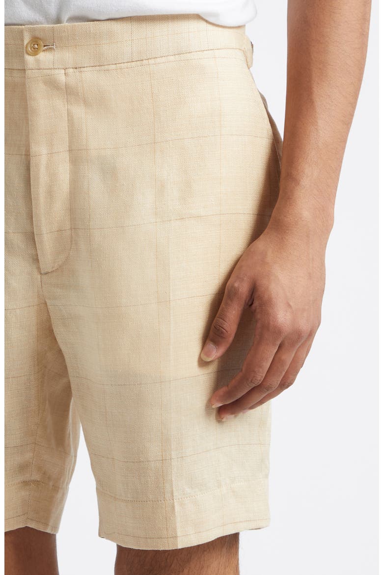 Gregory Linen-Blend Short, Alternate, color, CLASSIC TAN