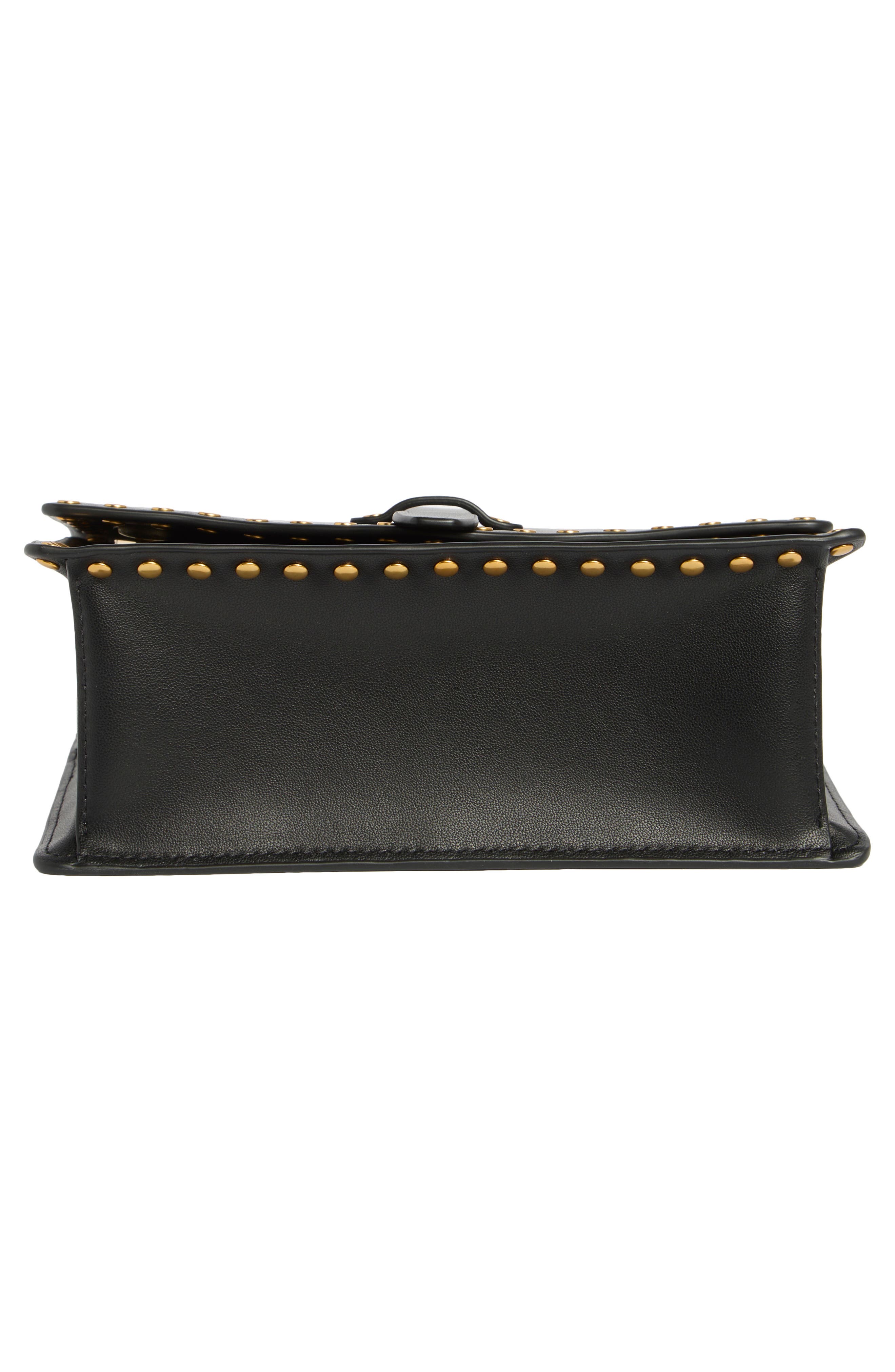 Rebecca Minkoff Nanine Studded Top Handle Bag, Alternate, color, 
