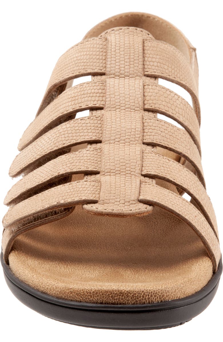 Trotters Tiki Slingback Sandal, Alternate, color, Sand Nubuck