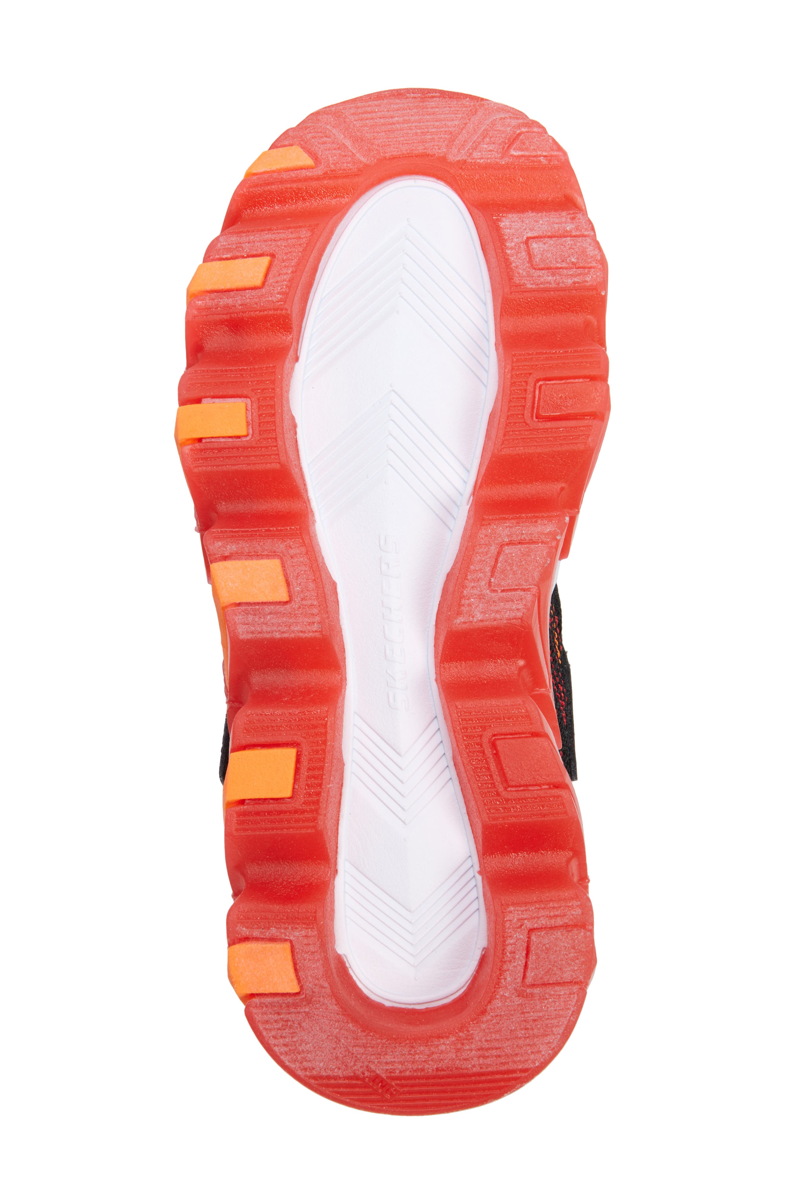 Kids' Mega-Surge 2.0 Light-Up Sneaker, Alternate, color, RED/ BLACK