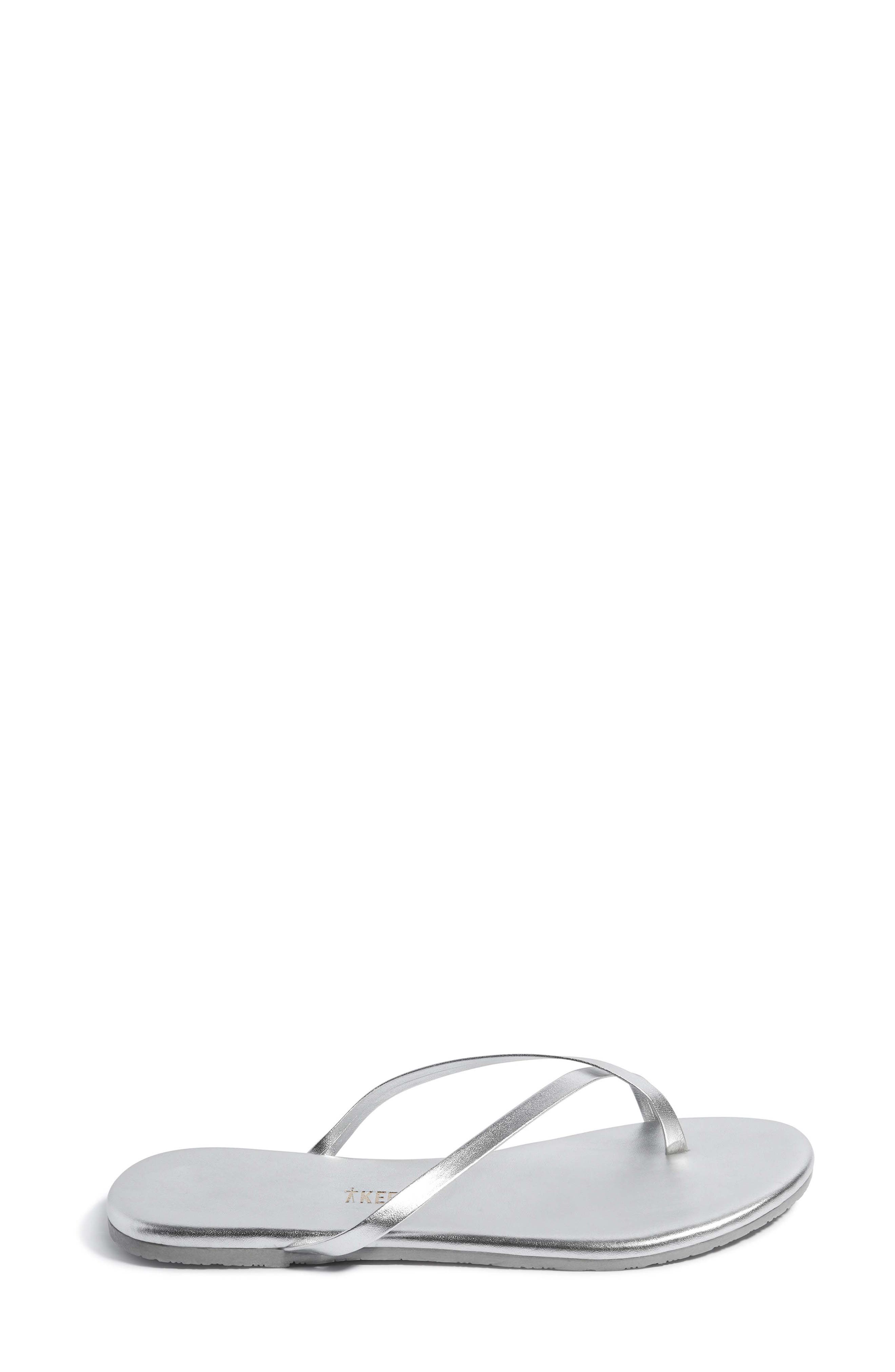 TKEES Riley Metallic Flip Flop, Alternate, color, Fairylust