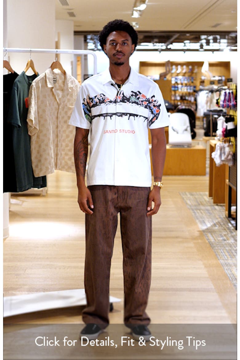 Last Supper Short Sleeve Button-Up Shirt video