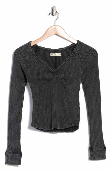 Free People Emma Long Sleeve Thermal Top